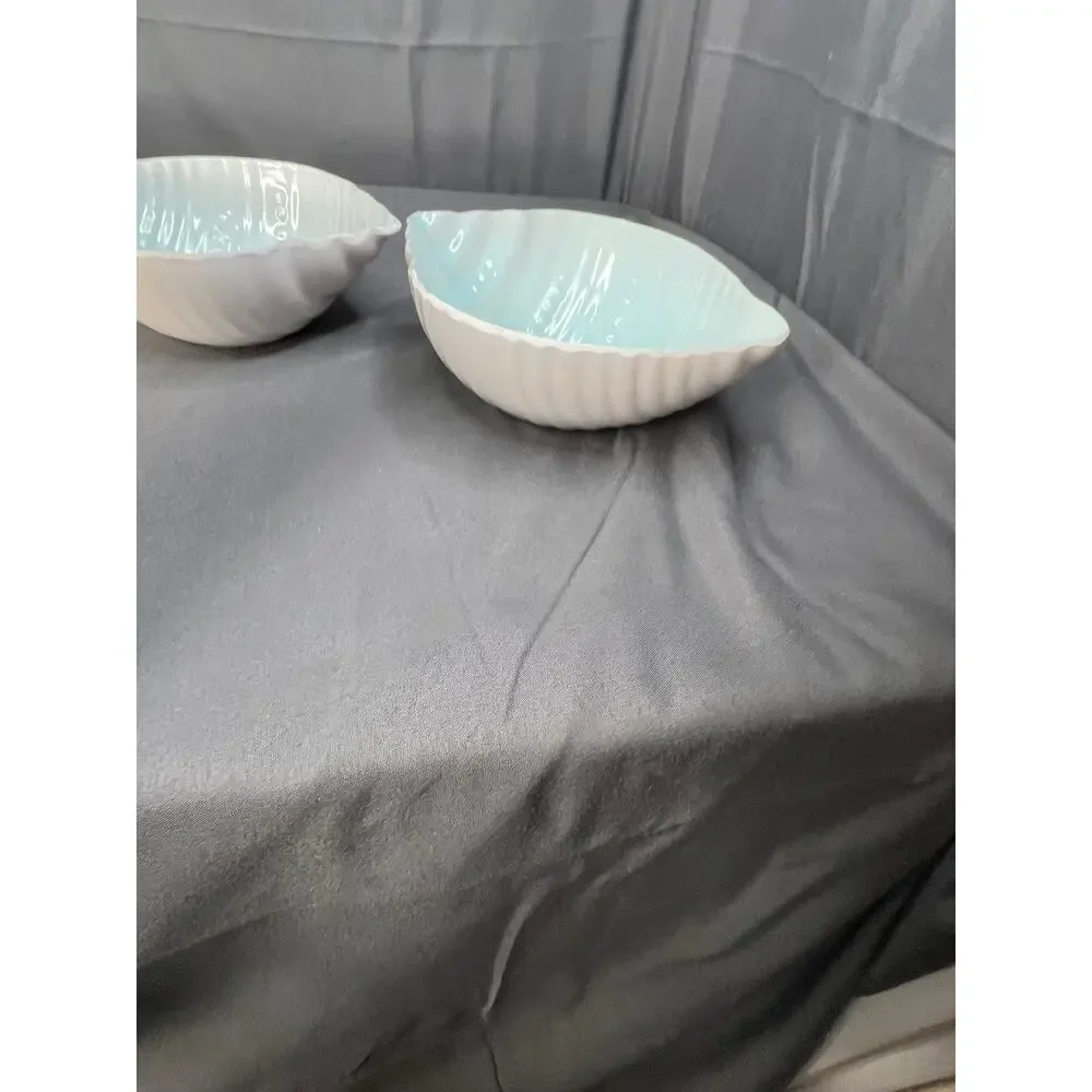Set of 4 Plastic Sea Shell Bowls 5